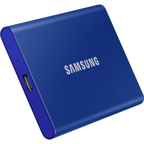 삼성 Samsung 2TB T7 Portable SSD (Indigo Blue)