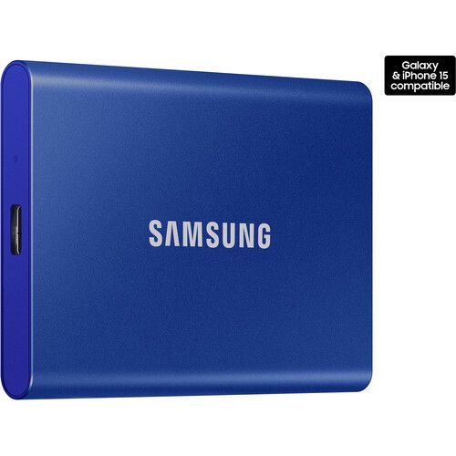 삼성 Samsung 2TB T7 Portable SSD (Indigo Blue)