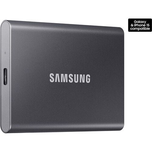 삼성 Samsung 2TB T7 Portable SSD (Titan Gray)