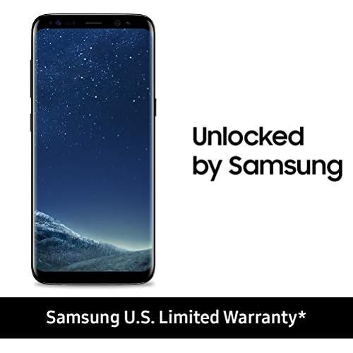 삼성 [아마존베스트]Samsung Galaxy S8 64GB Factory Unlocked Smartphone - US Version (Midnight Black) - US Warranty - [SM-G950UZKAXAA]