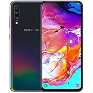 [아마존베스트]Samsung Galaxy A70 128GB/6GB SM-A705MN/DS 6.7 HD+ Infinity-U 4G/LTE Factory Unlocked Smartphone (International Version, No Warranty) (Black)