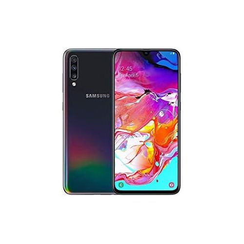 삼성 [아마존베스트]Samsung Galaxy A70 128GB/6GB SM-A705MN/DS 6.7 HD+ Infinity-U 4G/LTE Factory Unlocked Smartphone (International Version, No Warranty) (Black)