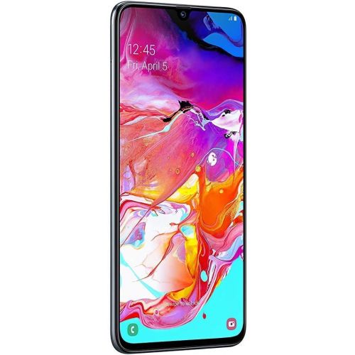 삼성 [아마존베스트]Samsung Galaxy A70 128GB/6GB SM-A705MN/DS 6.7 HD+ Infinity-U 4G/LTE Factory Unlocked Smartphone (International Version, No Warranty) (Black)