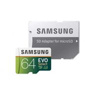 [아마존 핫딜]  [아마존핫딜]Samsung EVO Select microSDXC 64 GB Speicherkarte bis zu 100 MB/s, UHS-I U3 (inkl. SD Adapter)