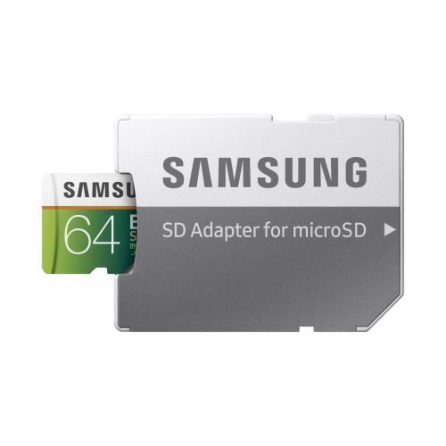 삼성 [아마존 핫딜]  [아마존핫딜]Samsung EVO Select microSDXC 64 GB Speicherkarte bis zu 100 MB/s, UHS-I U3 (inkl. SD Adapter)