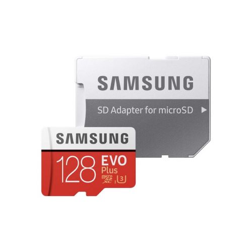 삼성 [아마존 핫딜]  [아마존핫딜]Samsung EVO Plus microSDHC 128 GB Speicherkarte bis zu 100 MB/s, UHS-I U3 (inkl. SD Adapter)