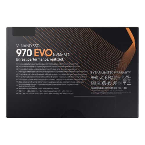 삼성 [아마존 핫딜]  [아마존핫딜]Samsung MZ-V7E1T0BW Interne NVMe SSD 970 EVO 1 TB M.2 bis zu 3.400 MB/s