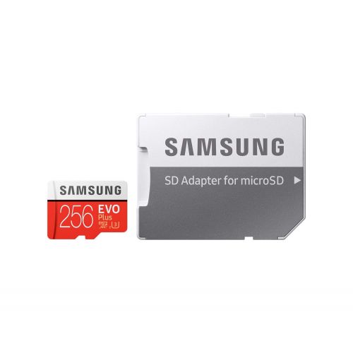 삼성 [아마존 핫딜]  [아마존핫딜]Samsung EVO Plus microSDHC 256 GB Speicherkarte bis zu 100 MB/s, UHS-I U3 (inkl. SD Adapter)