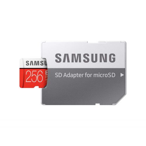 삼성 [아마존 핫딜]  [아마존핫딜]Samsung EVO Plus microSDHC 256 GB Speicherkarte bis zu 100 MB/s, UHS-I U3 (inkl. SD Adapter)