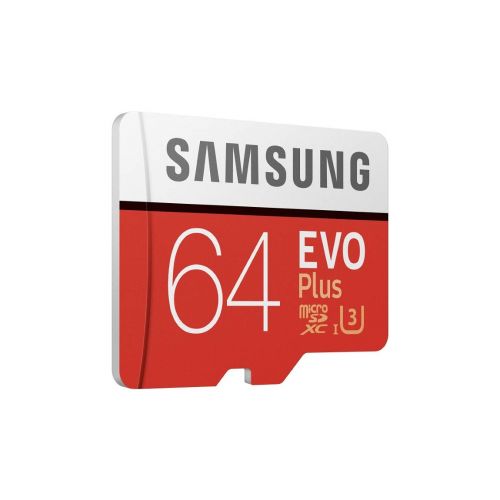 삼성 [아마존 핫딜]  [아마존핫딜]Samsung EVO Plus microSDHC 64 GB Speicherkarte bis zu 100 MB/s, UHS-I U3 (inkl. SD Adapter)