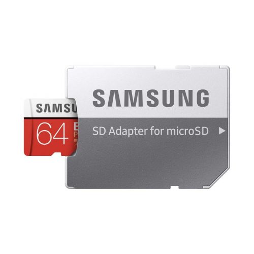 삼성 [아마존 핫딜]  [아마존핫딜]Samsung EVO Plus microSDHC 64 GB Speicherkarte bis zu 100 MB/s, UHS-I U3 (inkl. SD Adapter)