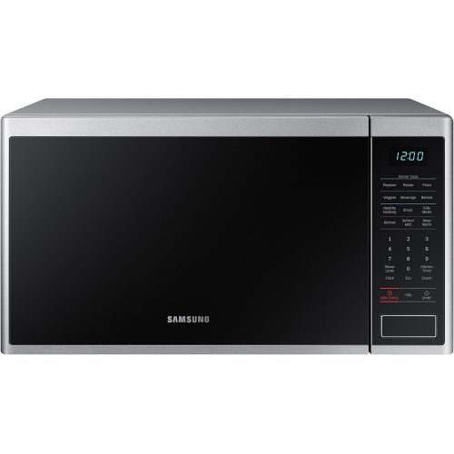 삼성 Samsung MS14K6000AS 1.4 cu. ft. Countertop Microwave Oven with Sensor and Ceramic Enamel Interior, Stainless Steel & Ninja Professional 72 Oz Countertop Blender with 1000-Watt, Bla