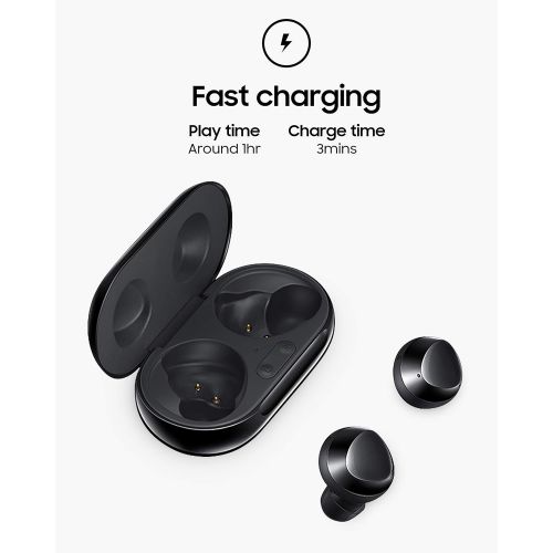 삼성 Samsung Galaxy Buds Plus, True Wireless Earbuds Bluetooth 5.0 (Wireless Charging Case Included), Black ? US Version