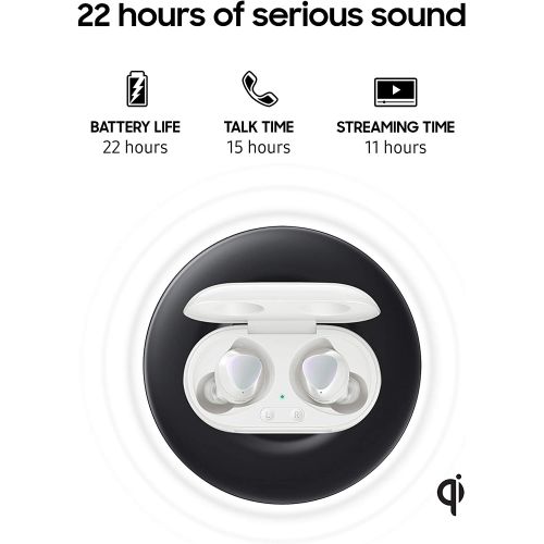 삼성 Samsung Galaxy Buds Plus, True Wireless Earbuds (Wireless Charging Case Included), White ? US Version