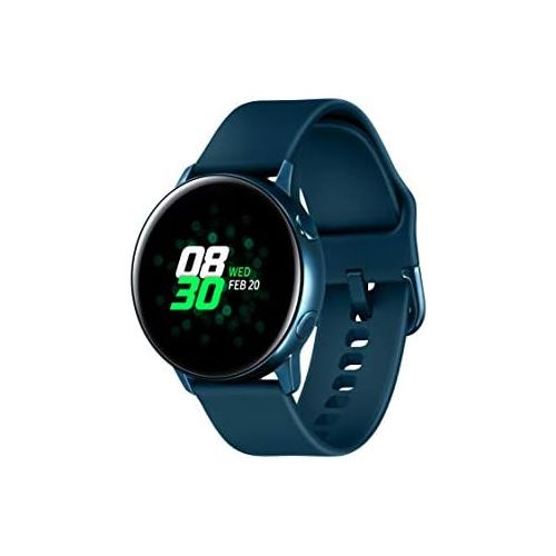 삼성 SAMSUNG Galaxy Watch Active (40MM, GPS, Bluetooth) Smart Watch with Fitness Tracking, and Sleep Analysis - Green - (US Version)