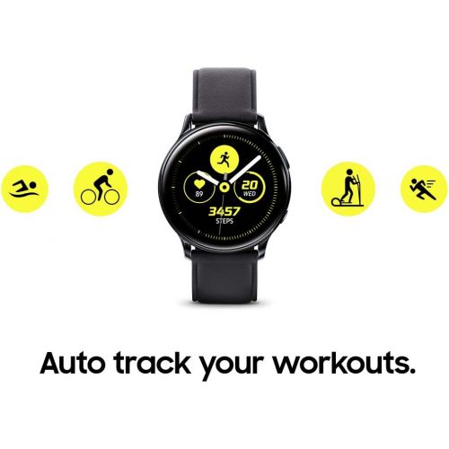 삼성 SAMSUNG Galaxy Watch Active 2 (40mm, GPS, Bluetooth) Smart Watch with Advanced Health Monitoring, Fitness Tracking, and Long lasting Battery, Pink Gold (US Version)