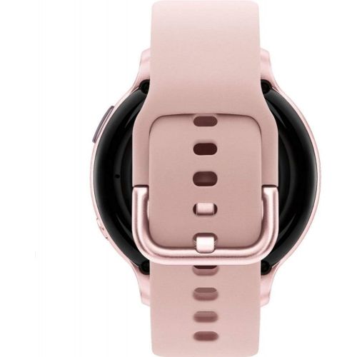 삼성 Samsung Galaxy Watch Active2 (Silicon Strap + Aluminum Bezel) Bluetooth - International (Pink Gold, R820-44mm)