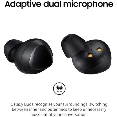 삼성 Samsung Galaxy Buds (2019) SM-R170 Bluetooth Earbuds for Android Smartphones (Black)