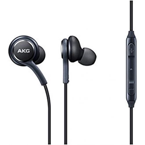 삼성 Samsung Stereo Headphones with Microphone for Galaxy S8, S9, S8 Plus, S9 Plus, Note 8 and Note 9 - Bulk Packaging - Titanium Grey