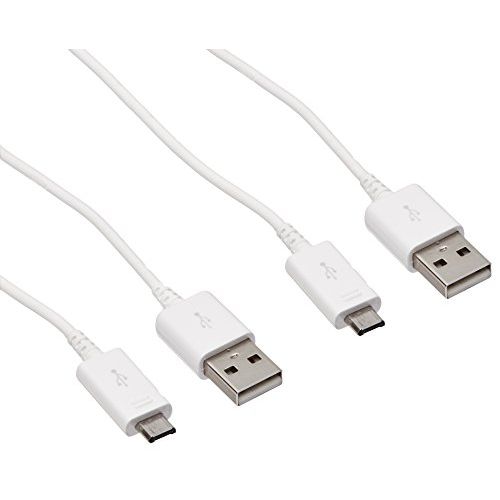 삼성 Samsung Data Cable for Micro USB Slot Devices - Non-Retail Packaging - White