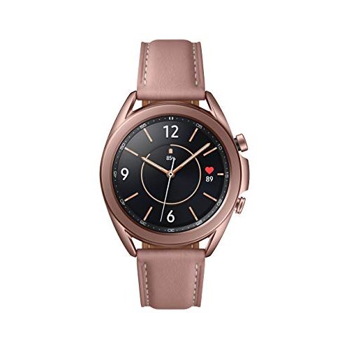 삼성 SAMSUNG Galaxy Watch 3 (41mm, GPS, Bluetooth) Smart Watch with Advanced Health Monitoring, Fitness Tracking, and Long Lasting Battery - Mystic Bronze (US Version)