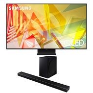 Samsung QN75Q90TA 4K Ultra High Definition Quantum QLED Smart TV with a Samsung HW-Q60T Wireless 5.1 Channel Soundbar and Bluetooth Subwoofer (2020)