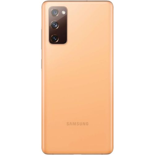 삼성 SAMSUNG Galaxy S20 FE 5G Factory Unlocked Android Cell Phone 128GB US Version Smartphone Pro-Grade Camera 30X Space Zoom Night Mode, Cloud Orange