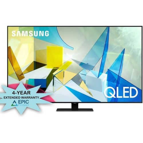 삼성 Samsung QN75Q80TA 75 4K Quantum Ultra High Defintion Smart TV with an Additional 4 Year Coverage by Epic Protect (2020)