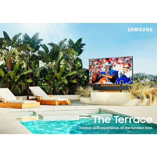 삼성 SAMSUNG 75-Inch Class Terrace Full Sun Outdoor QLED 4K Smart TV with Alexa Built-in (QN75LST9TAFXZA, 2021 Model)