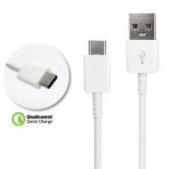 Accessory for Samsung Authentic Galaxy Book 10.6-inch USB to Type-C Charging and Transfer Cable. (White / 3.3Ft)