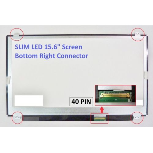 삼성 Samsung NP470R5E-K02UB Laptop Screen 15.6 SLIM LED BOTTOM RIGHT WXGA HD