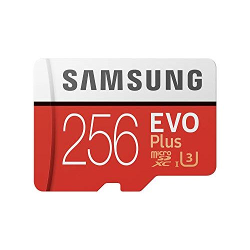 삼성 Samsung EVO Plus 256GB microSDXC UHS-I U3 100MB/s Full HD & 4K UHD Memory Card with Adapter (MB-MC256HA)