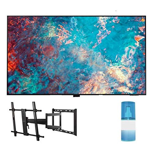 삼성 Samsung QN55QN85AA 55 QN85AA Series Neo QLED 4K UHD Smart TV with a Walts TV Large/Extra Large Full Motion Mount for 43-90 Compatible TVs and Walts HDTV Screen Cleaner Kit (2021)