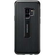 Samsung Galaxy S9 Rugged Military Grade Protective Case with Kickstand, Black - EF-RG960CBEGUS