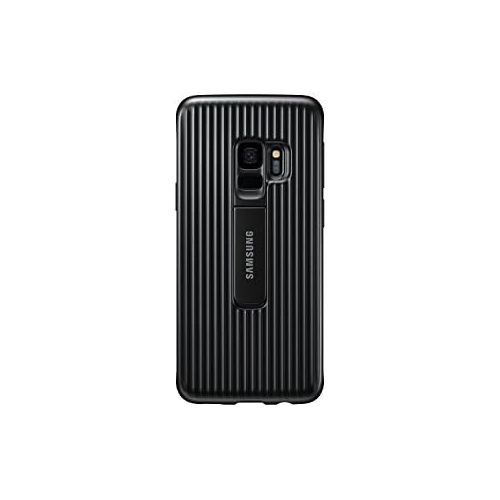 삼성 Samsung Galaxy S9 Rugged Military Grade Protective Case with Kickstand, Black - EF-RG960CBEGUS