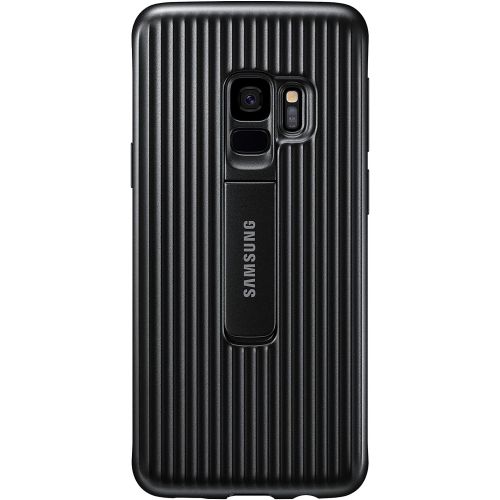 삼성 Samsung Galaxy S9 Rugged Military Grade Protective Case with Kickstand, Black - EF-RG960CBEGUS