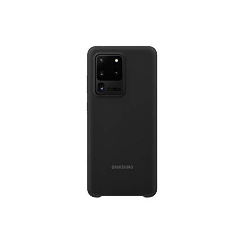 삼성 Samsung Galaxy S20 Ultra Case, Silicone Back Cover - Black (US Version with Warranty), EF-PG988TBEGUS