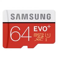 Samsung 64GB EVO Plus microSDXC CL10 UHS-1 Memory Card Speed up to 80MB/sec Model MB-MC64D