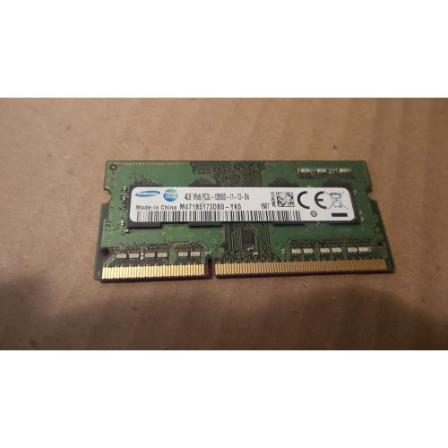 삼성 Samsung 4GB DDR3 Memory SO-DIMM 204pin PC3L-12800S 1600MHz M471B5273CH0-YK0