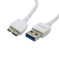 Samsung USB to 21Pin Data Cable for Galaxy S5 and Note 3 N9000, White (Non-Retail Packaging)