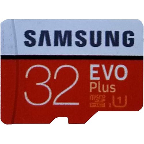 삼성 Samsung 32GB Micro SDHC EVO Bundle with (Evo+) Memory Card with Adapter Works with Nintendo Switch Lite Gaming Console (MB-MC32G) Bundle with (1) Everything But Stromboli Micro SD