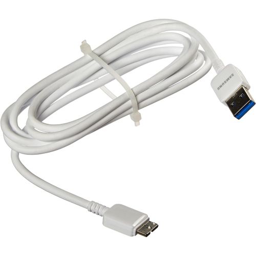 삼성 Samsung USB 3.0 Sync Charge Data Cable for Samsung Galaxy S5 / Note 3 / Galaxy Tab Pro 12.2 / Galaxy Note Pro 12.2 - Non-Retail Packaging - White
