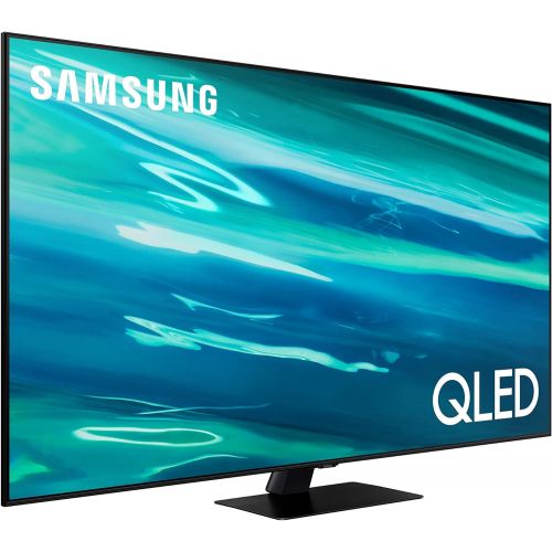 삼성 Samsung QN65Q80AA 65 Class Ultra High Definition QLED 4K Smart TV with a Samsung HW-Q60T Wireless 5.1 Channel Soundbar and Bluetooth Subwoofer (2021)