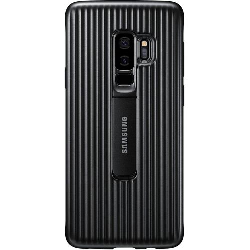 삼성 Samsung Galaxy S9+ Rugged Military Grade Protective Case with Kickstand, Black