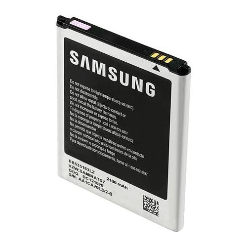 삼성 OEM Spare Replacement Battery (2100mAh) EB535163LZ for Samsung Galaxy Stellar 4G I200 - Non-Retail Packaging - Black