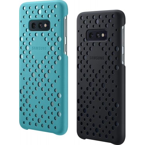 삼성 Samsung Genuine Pattern Cover For Galaxy S10e Black Green Pack of 2 EF-XG970CBEGWW