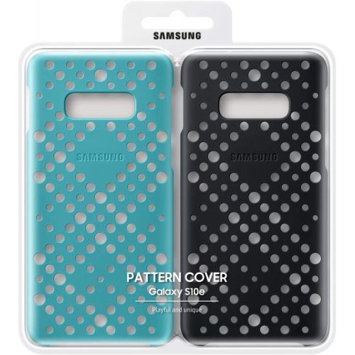 삼성 Samsung Genuine Pattern Cover For Galaxy S10e Black Green Pack of 2 EF-XG970CBEGWW