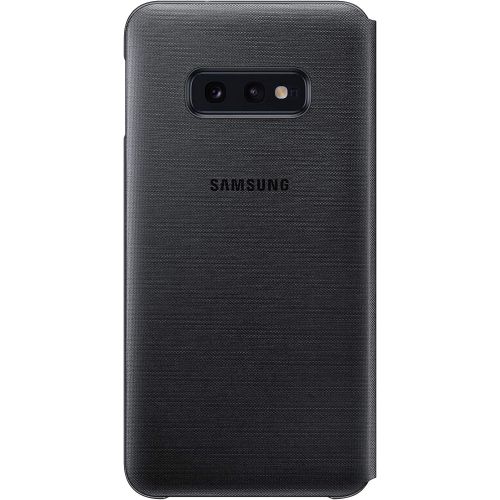 삼성 SAMSUNG Official Galaxy S10e LED View Cover Case - Black (EF-NG970PBEGWW)