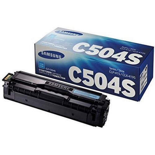 삼성 Samsung CLTC504S Toner, 1800 Page-Yield, Cyan