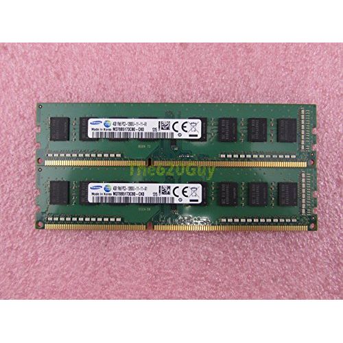 삼성 Samsung M378B5173CB0-CK0 8GB 2 x 4GB PC3-12800U DDR3 1600 Mhz Desktop Memory Kit